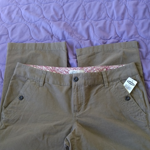 New Old Navy cropped pants sz 10 - Picture 3 of 7